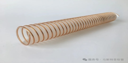 粉体粒子输送优选！马斯特菲150℃耐高温高耐磨PU钢丝软管